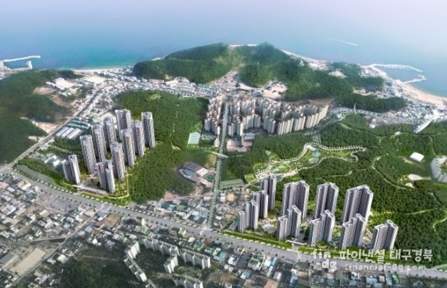 포항 환호 힐스테이트 아파트 조감도 ⓒ포항시