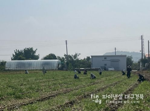 고령군 다산면, 건축디자인과 농촌일손돕기 실시