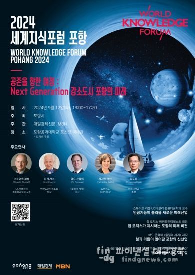 ‘2024 세계지식포럼 포항’ 홍보물.