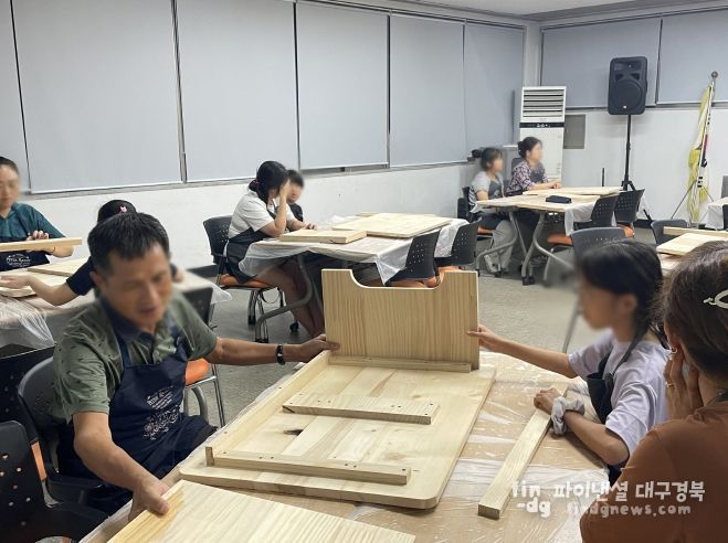 영주시드림스타트, 목공예 체험으로 특별한 하루 선물