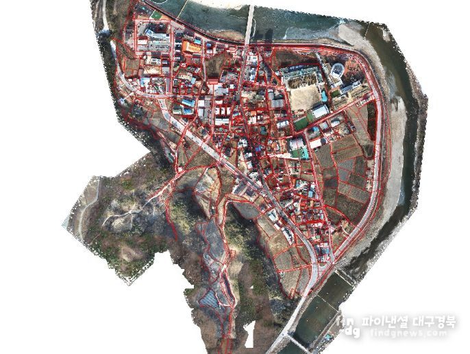 청송군, 청송읍 금곡1지구 지적재조사사업 완료