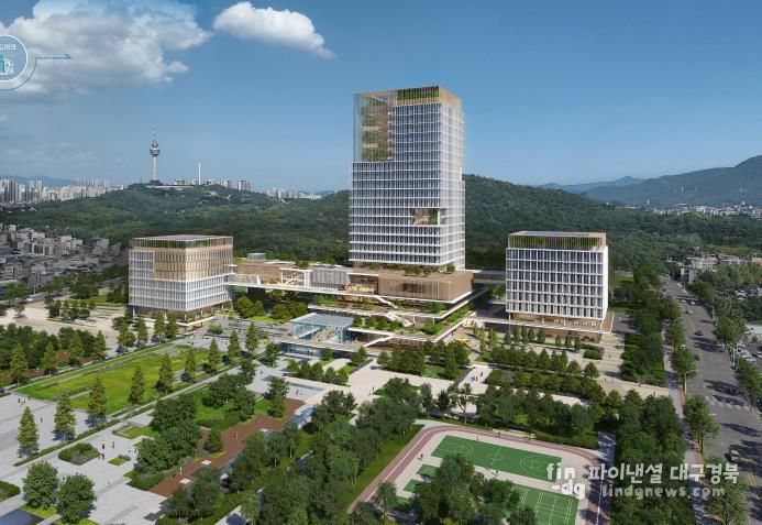 당선작 조감도-㈜나우동인건축사사무소