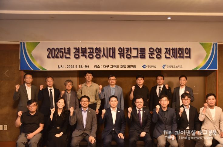경북공항시대 지역발전을 위한 워킹그룹 첫 회의