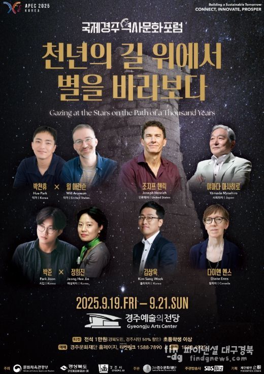 2025 국제경주역사문화포럼(북페스티벌) 포스터