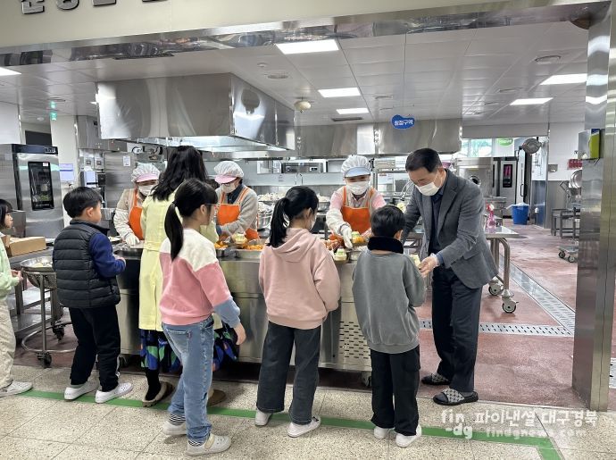경산교육지원청, 대체식 제공으로 급식 정상 운영