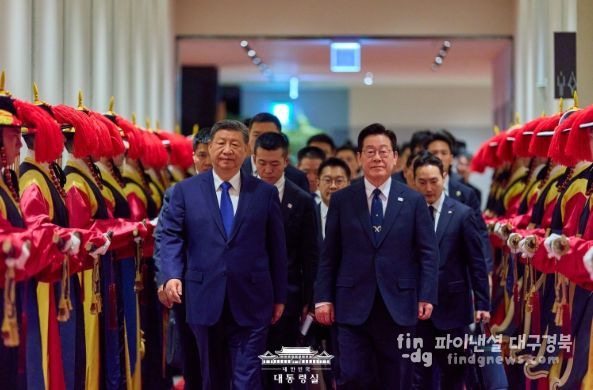 시진핑 중국 국가주석 국빈만찬(청와대 2025.11.01)