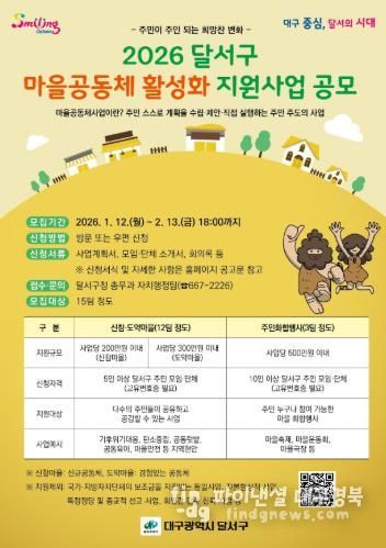 달서구, 작은도서관 6곳에 순회사서 2명 지원…운영 전문성 강화