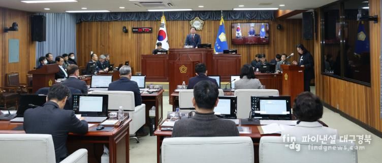 제289회 울진군의회 임시회 개회!