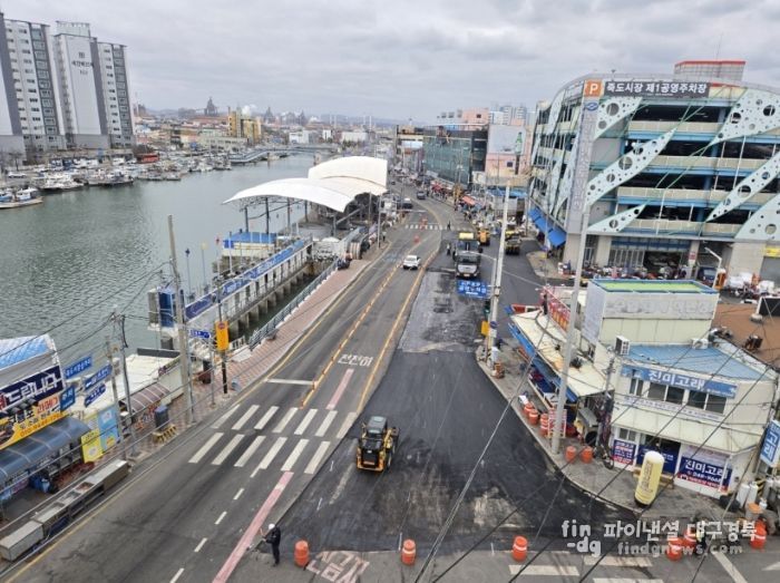 ‘죽도시장 동빈교’ 28일 전면 개통