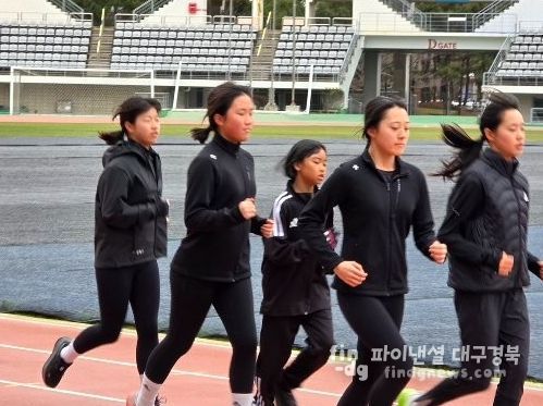 경북소년체전 대비 육상 전지훈련