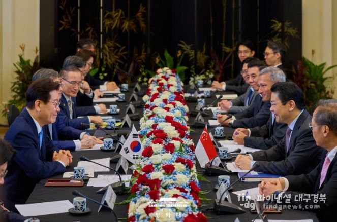 한-싱가포르 정상회담(청와대)