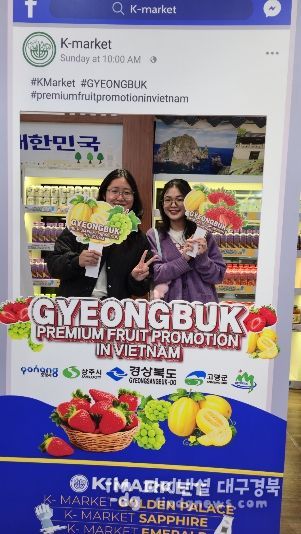 경상북도가 경북 프리미엄 과일을 앞세운 해외 마케팅에 나섰다.