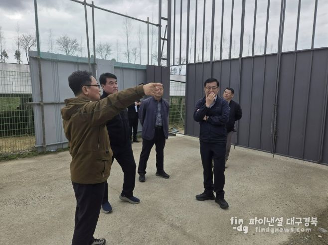 오상철 상주시장 권한대행, 축산환경사업소 방문