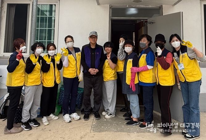 노인맞춤돌봄 대상가구 주거환경개선 지원 활동